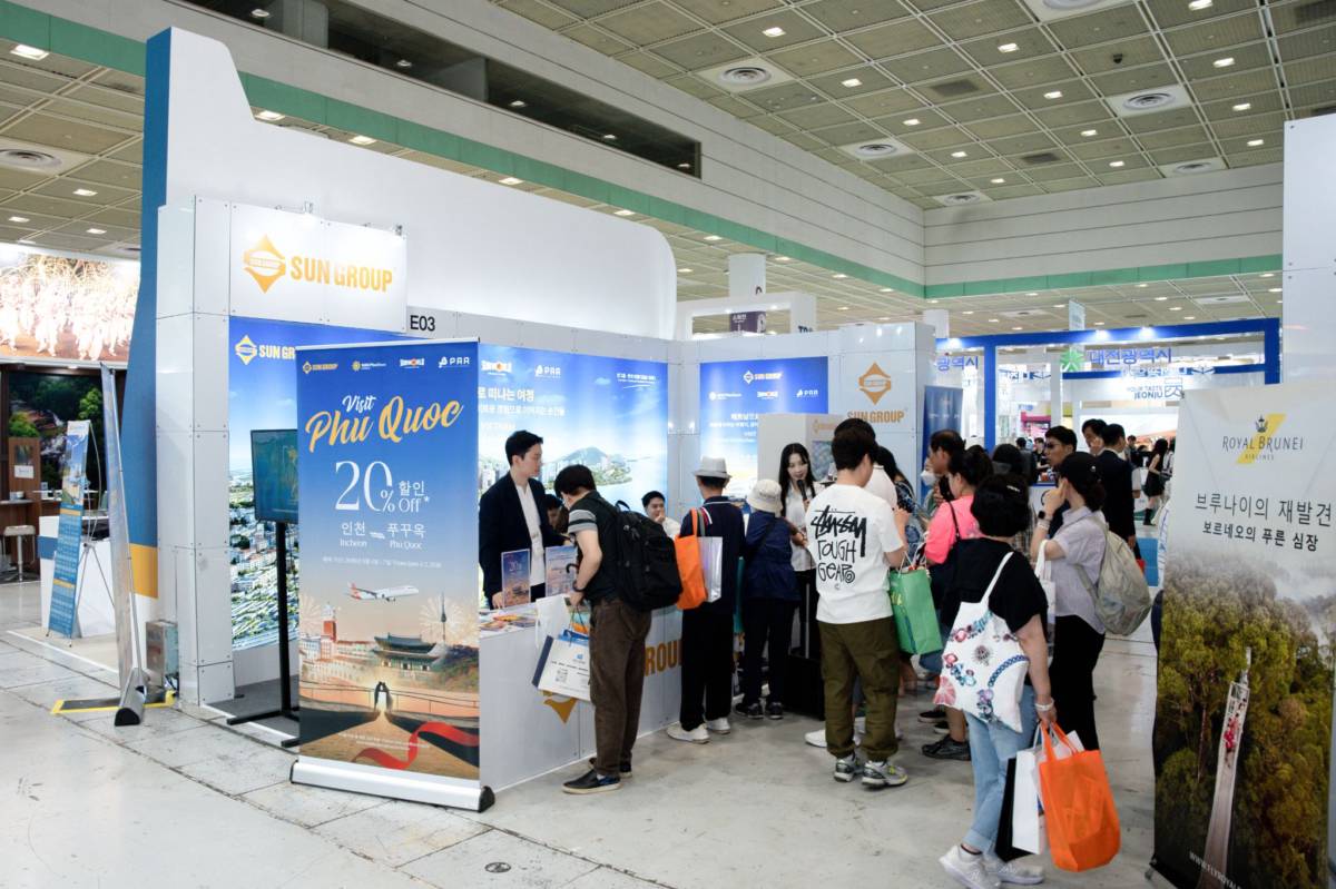 Sun Group “gây sốt” trong lần đầu chính thức ra mắt tại thị trường Hàn Quốc