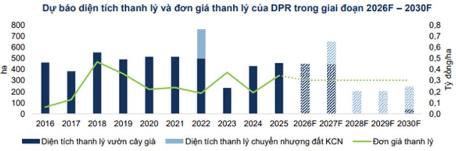 DPR Q1-2026: Tăng trưởng nhờ giá cao su tích cực
