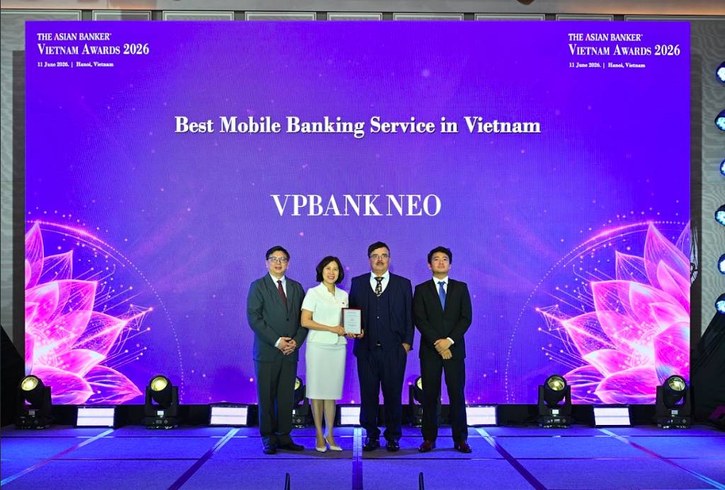 VPBank nhận 3 giải thưởng ngành ngân hàng tại giải thưởng The Asian Banker