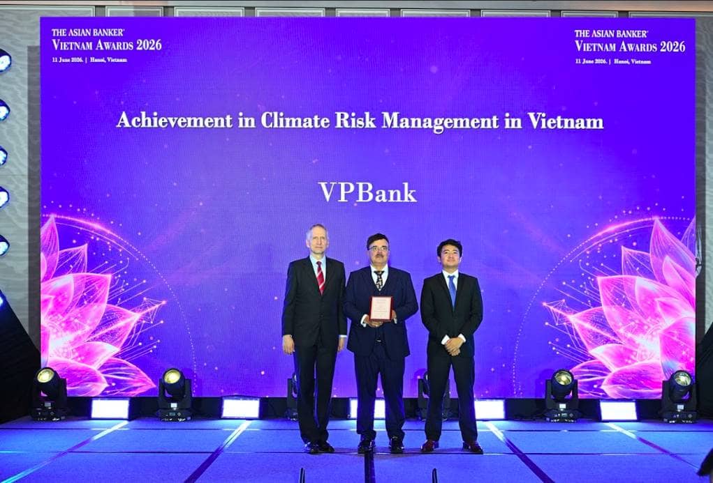 VPBank nhận 3 giải thưởng ngành ngân hàng tại giải thưởng The Asian Banker