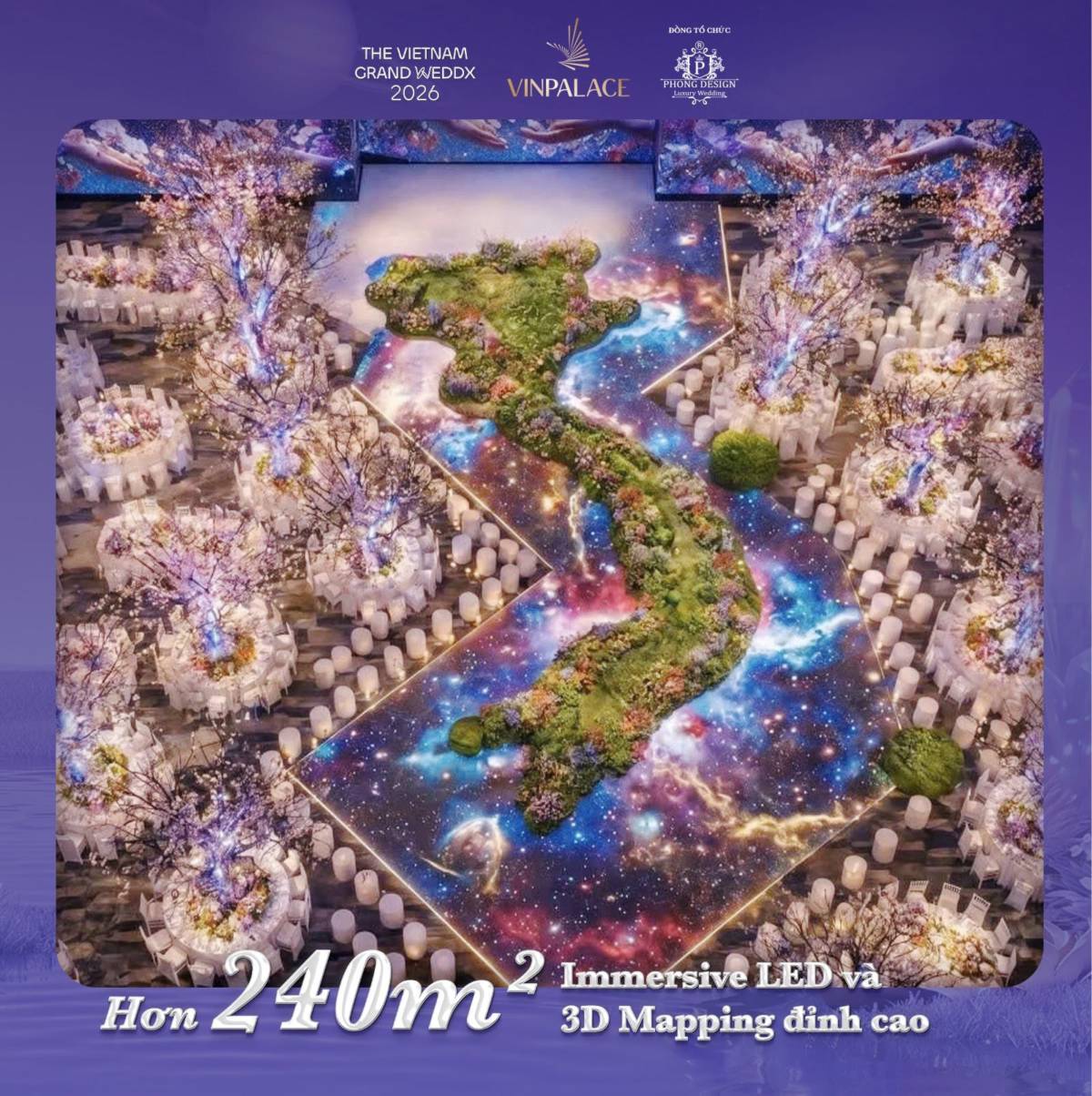VinPalace tổ chức triển lãm The Vietnam Grand Wedding 2026, kiến tạo biểu tượng mới cho ngành cưới Việt Nam.