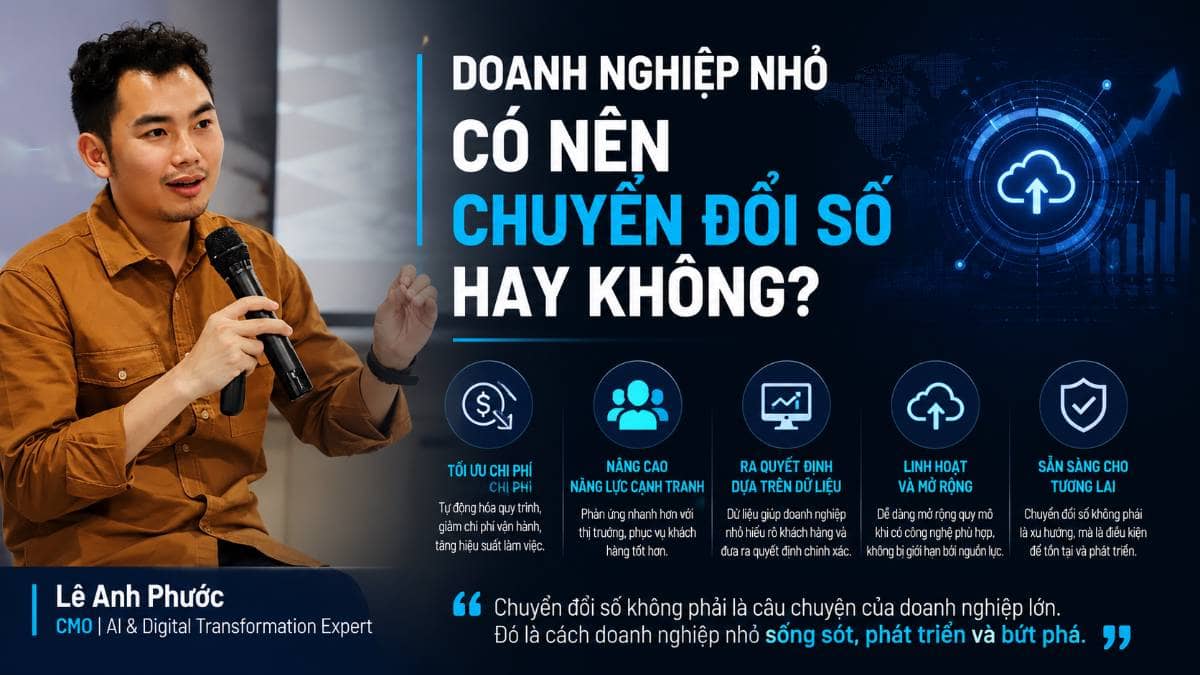 Doanh nghiệp nhỏ có nên chuyển đổi số hay không?