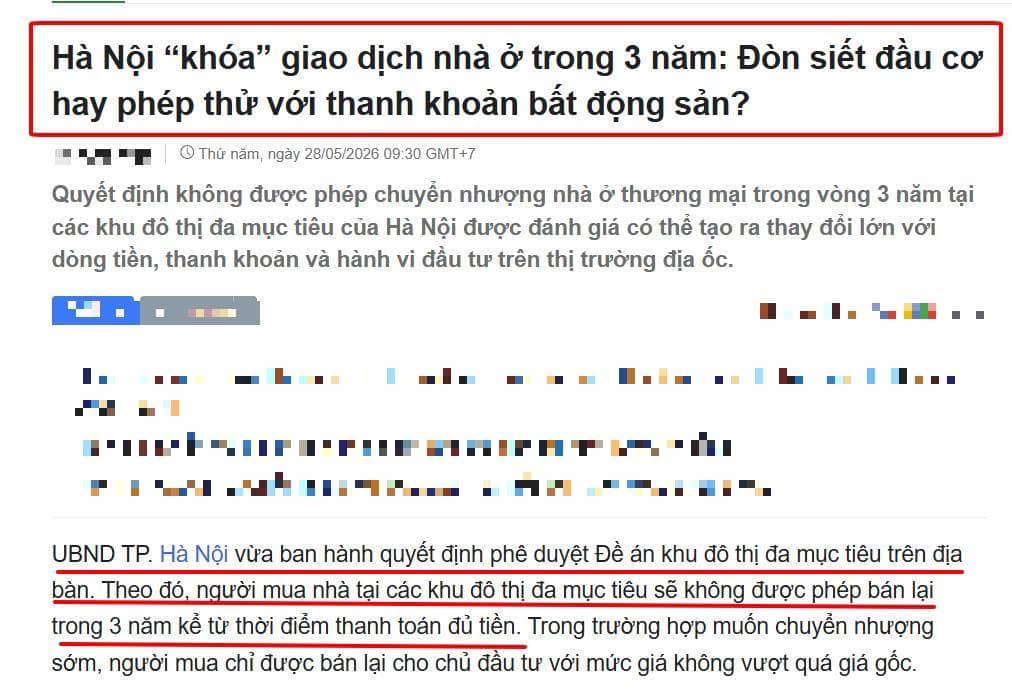 Một bước ngoặt mới của thị trường bất động sản Việt Nam. 3 Đ.ÒN LIÊN HOÀN của chính phủ đang ĐÓNG SẬP  ...