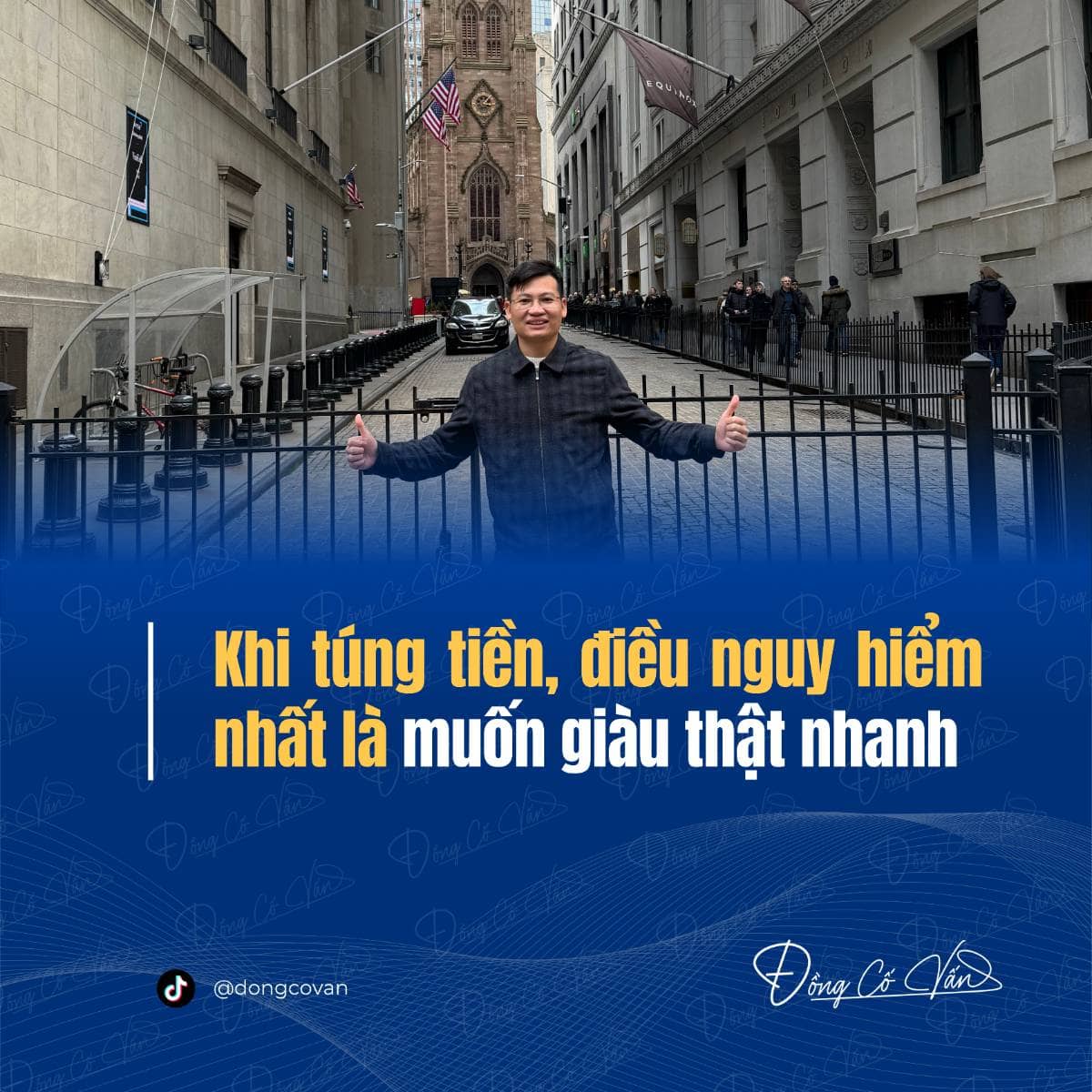 Khi túng tiền, điều nguy hiểm nhất là muốn giàu thật nhanh
