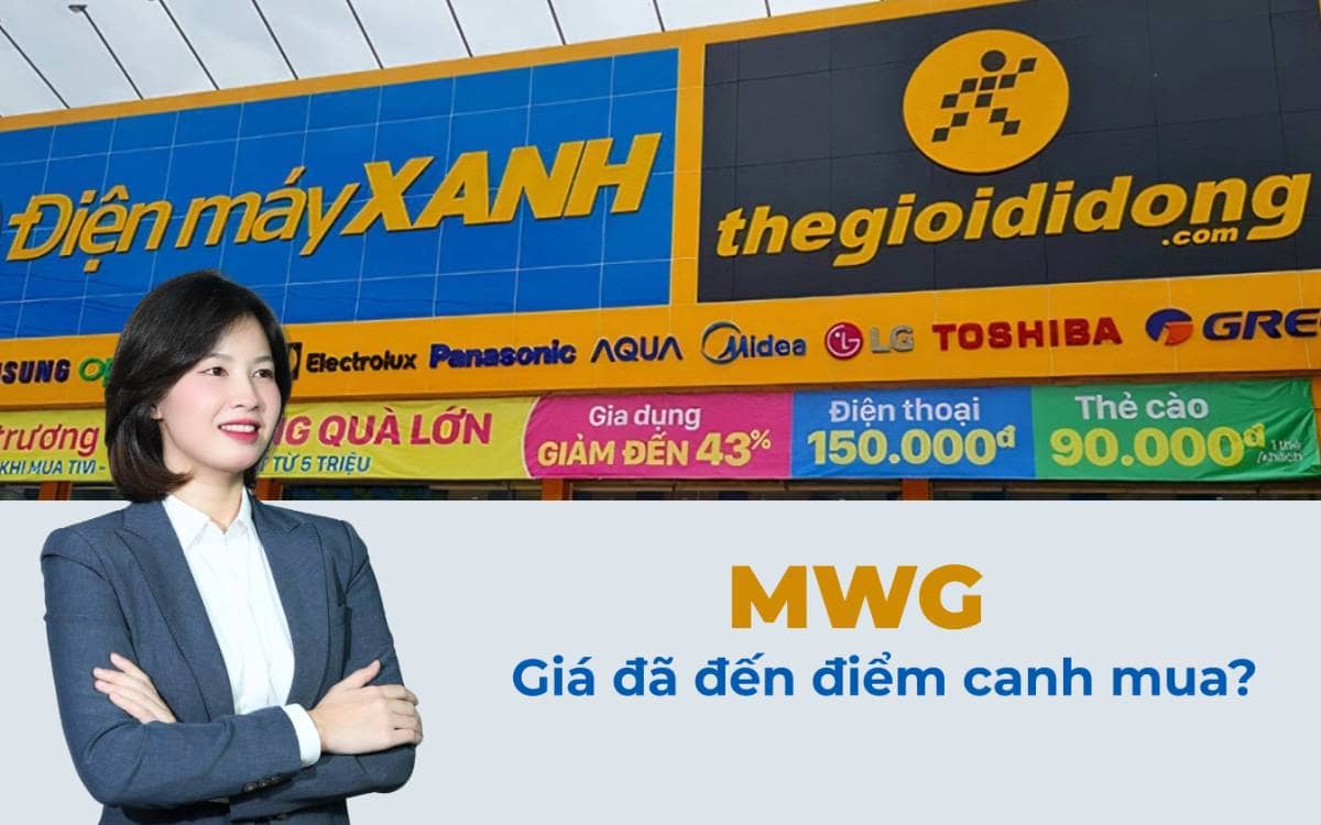 MWG: Lợi nhuận lập đỉnh, giá đang “nén” – canh mua hay chờ xác nhận?