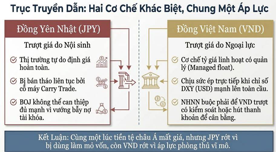Tỷ giá USD/JPY yếu nhất trong gần bốn thập kỷ