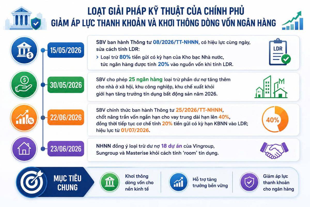 NHNN chính thức "nới room" 1,5 triệu tỷ đồng: Lãi suất sắp hạ nhiệt, tiền sẽ chảy vào đâu?