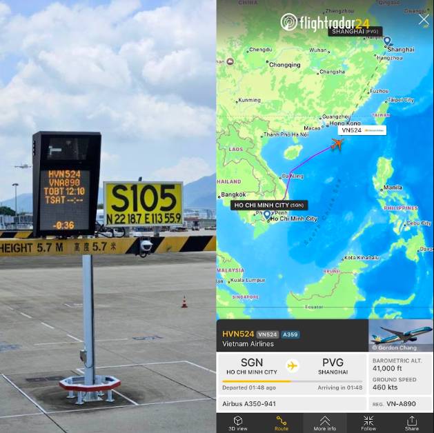 Hành khách gặp vấn đề sức khỏe, máy bay Vietnam Airlines hạ cánh khẩn cấp tại Hồng Kông