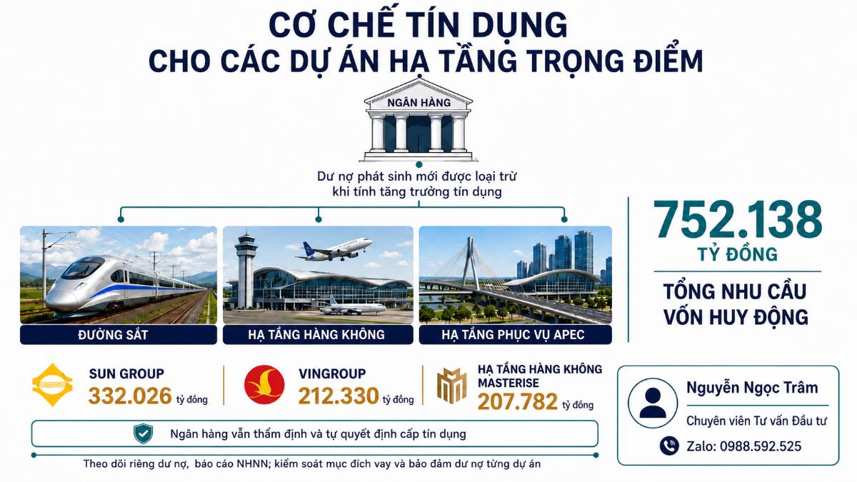NHNN mở cơ chế tín dụng đặc biệt cho hạ tầng trọng điểm: tín hiệu lớn cho chu kỳ đầu tư công & bất động sản hạ tầng