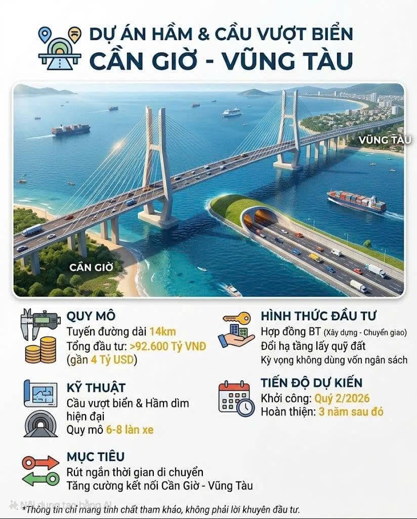 Vingroup đề xuất siêu dự án cầu và hầm vượt biển đầu tiên tại Việt Nam: Thương vụ lịch sử hay canh bạc 92.000 tỷ đồng?