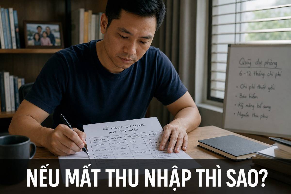 Tôi Từng Không Có Câu Trả Lời Cho 'Nếu Mất Việc Ngày Mai Thì Sao' — Đây Là Cách Tôi Sửa Nó. "Nếu công  ...