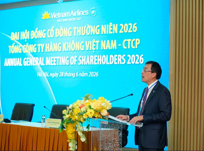 Đại hội đồng cổ đông thường niên năm 2026: Vietnam Airlines đặt mục tiêu doanh thu 138.899 tỷ đồng