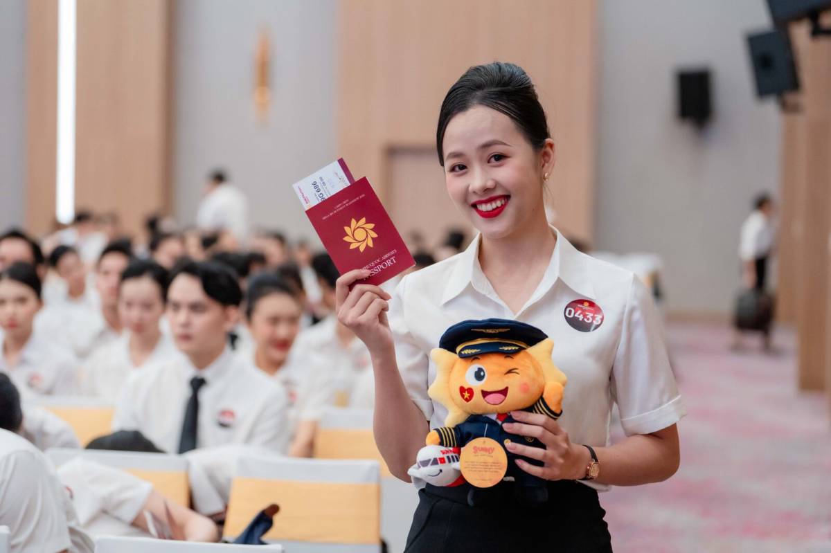 Hơn 700 ứng viên đổ về ngày hội tuyển dụng tiếp viên hàng không lớn nhất năm của Sun PhuQuoc Airways
