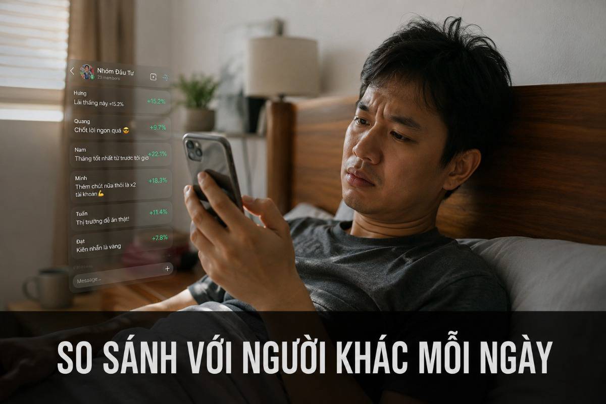 Tôi Nhận Ra Mình Đang So Sánh Danh Mục Với Người Khác Mỗi Ngày — Và Nó Tệ Hơn Tôi Tưởng. Có một giai  ...
