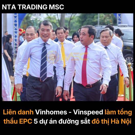 VINHOMES - VINSPEED NHẬN TỔNG THẦU 5 TUYẾN METRO HÀ NỘI: "VIỆC KHÓ LẠI TÌM ĐẾN VIN?". ------. Liên danh  ...