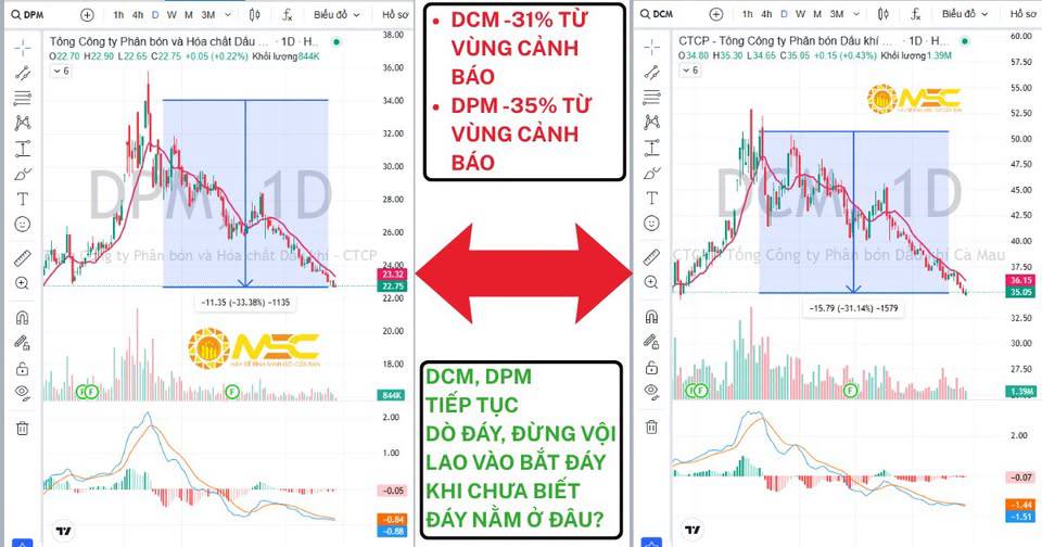 ĐÂU SẼ LÀ ĐÁY LỚN CHO NHÓM NGÀNH PHÂN BÓN? CÂU TRẢ LỜI CHO DCM VÀ DPM!. ------. Trong suốt thời gian  ...