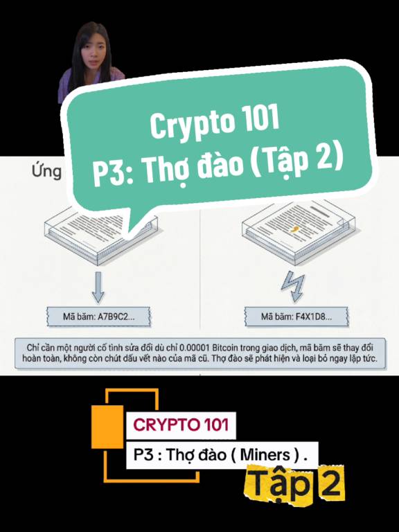 Crypto 101 -P3: Thợ đào ( Tập2 )  #crypto #bitcoin #btc #tienmahoa #thienphuccrypto 