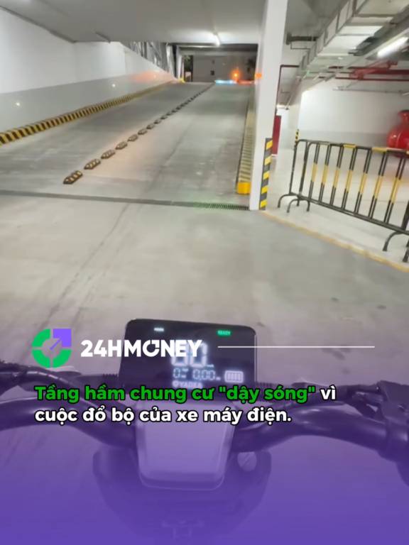 Ba rắc rối của xe điện với hầm chung cư