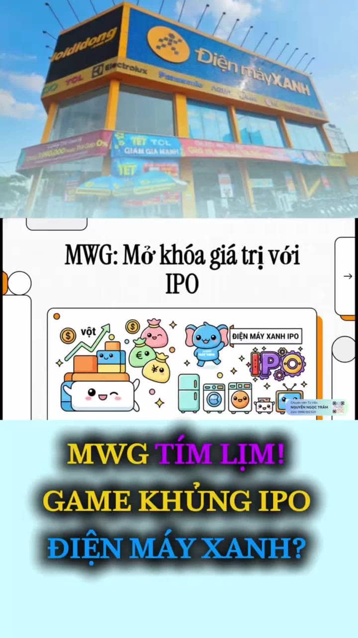 Cổ phiếu MWG vừa tăng trần cứng (+6,89%) lên 86.900 đồng, trắng bên bán với dư mua hơn 5,5 triệu cổ phiếu Động lực chính đến từ kỳ vọng siêu thương vụ IPO mảng Điện Máy Xanh với quy mô 1,1 tỷ cổ phiếu