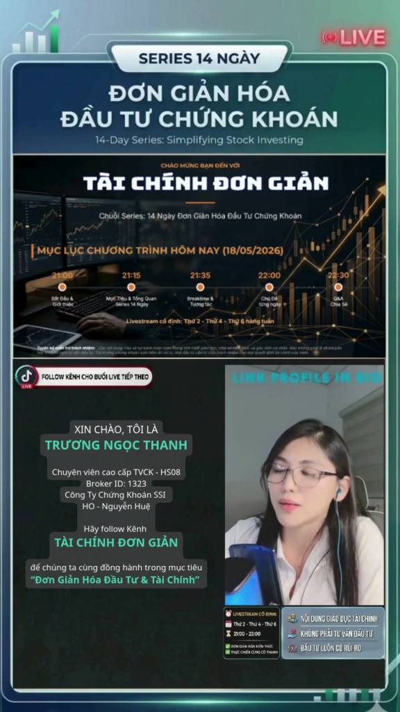 Phần1 - Giới thiệu Series Livestream 14 Ngày Đơn Giản Hoá Đầu Tư Chứng Khoán