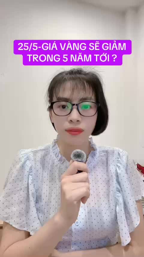 25/5- Vingroup dự đoán giá vàng sẽ giảm trong 5 năm tới ?