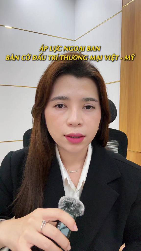 Áp lực Ngoại ban - Bàn cờ đấu trí thương mại Việt-Mỹ! #dautuchungkhoan #kinhte #taichinh #kinhtevimo #xuhuong 