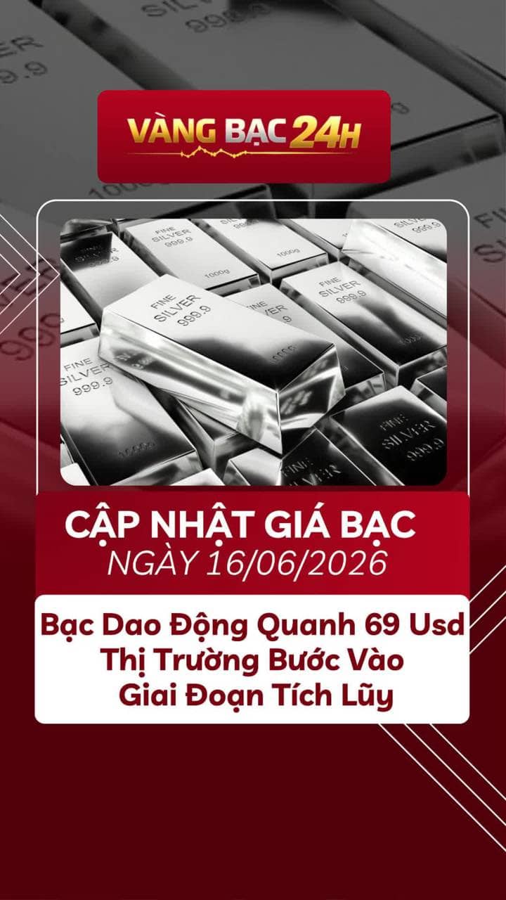 📢 Cập Nhật Giá Bạc 16/06/2026