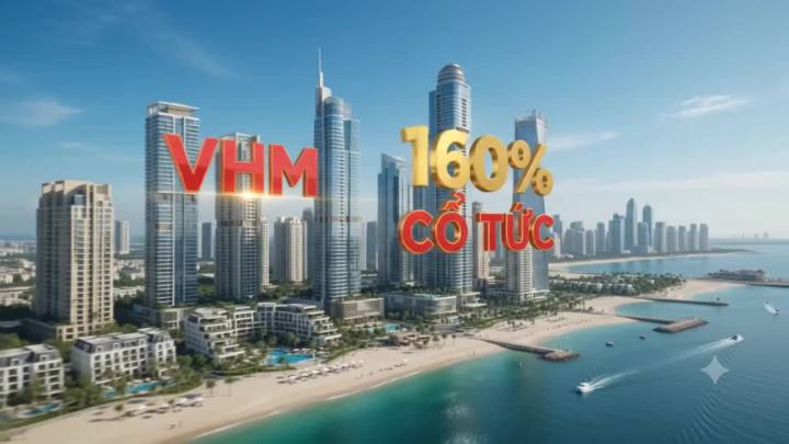 VHM tiềm năng cổ tức cực khủng. 