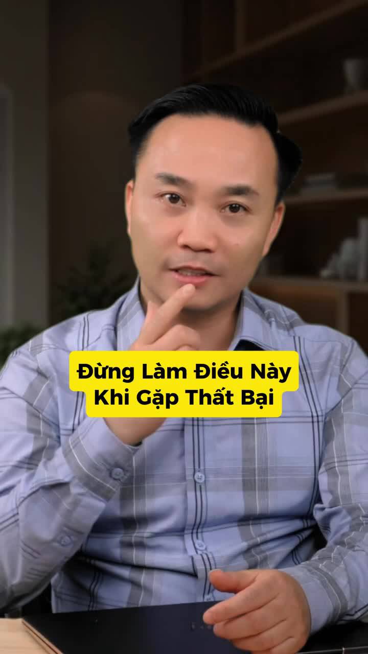 Nguyễn Ngọc Sơn - Khi thất bại cũng đừng làm điều này