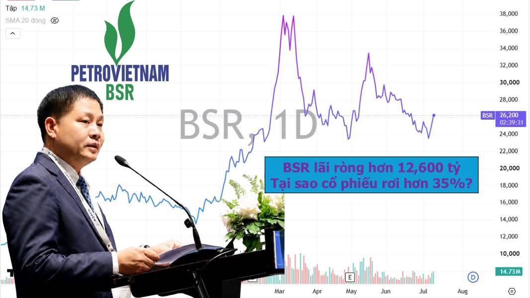 Lãi ròng kỷ lục nhưng tại sao giá cổ phiếu rơi hơn 35% từ đỉnh lịch sử chuyện gì đang xảy ra?