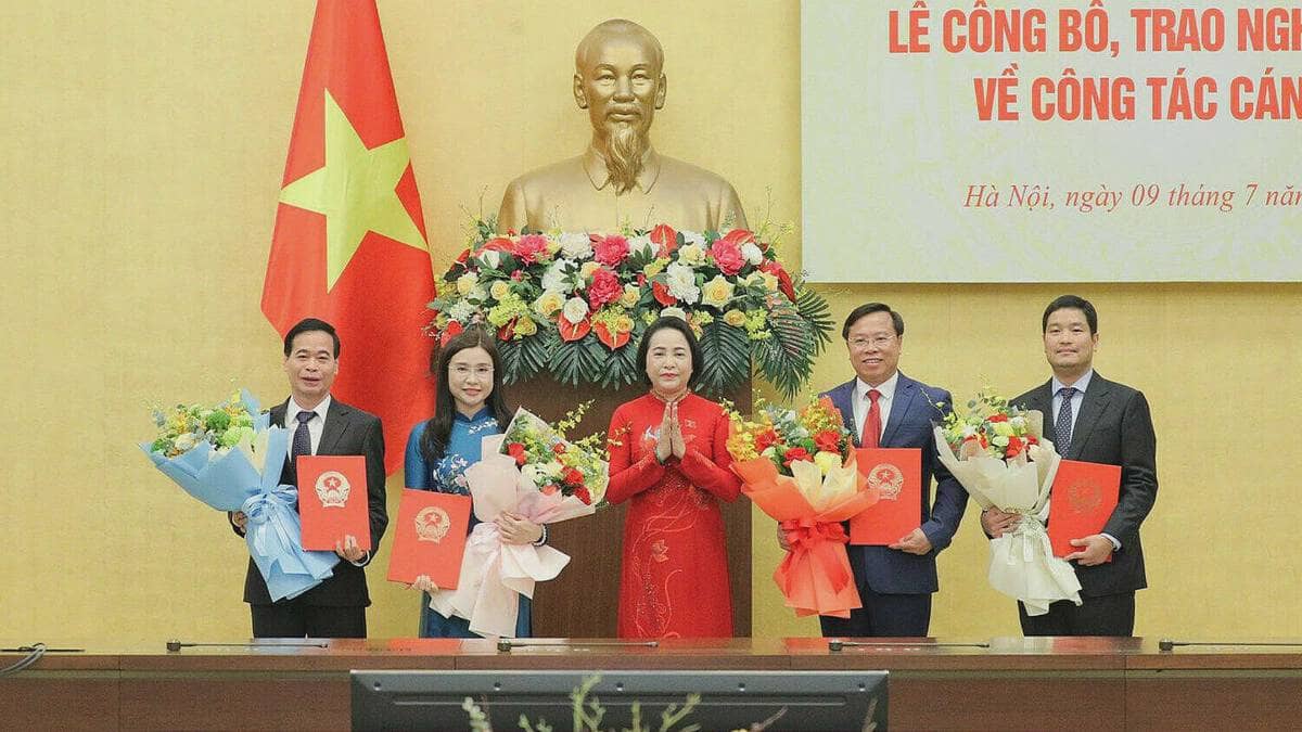 Quốc hội bổ nhiệm 4 nhân sự mới