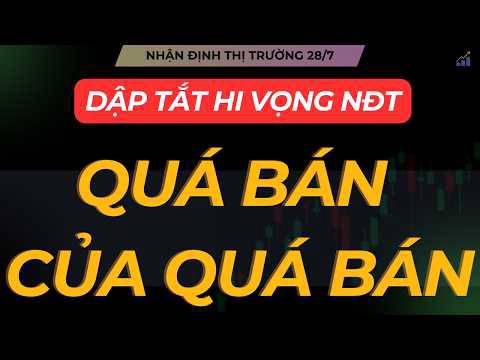 Nhận định thị trường 28/7: cổ phiếu vùng quá bán của quá bán