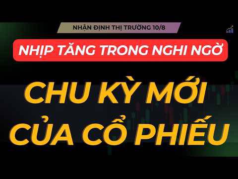 Nhận định thị trường 10/8: nhịp tăng trong nghi ngờ