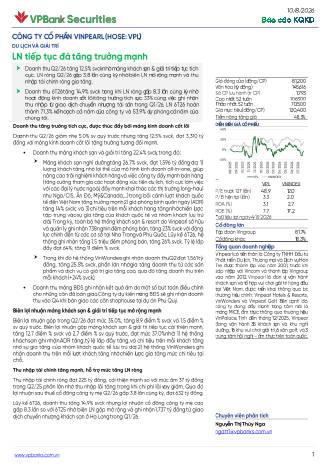 VPL: Báo cáo cập nhật KQKD Q2/2026