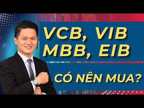 Cổ phiếu MBB, VCB, VIB, EIB - Có nên mua? NIM giảm, LỐI ĐI NÀO cho ngành ngân hàng năm 2026 & 2027?