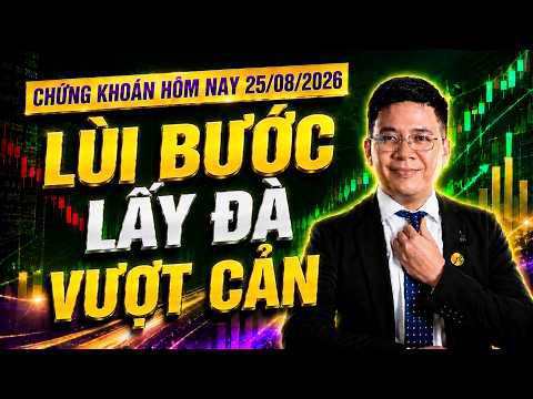 🚀 Chứng khoán 25/08/2026: giải mã phiên lùi bước lấy đà – VN-Index tích lũy siết nền, sẵn sàng công phá vượt cản 1800 điểm!