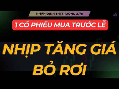 Nhận định thị trường 27/8: nhịp tăng giá bỏ rơi