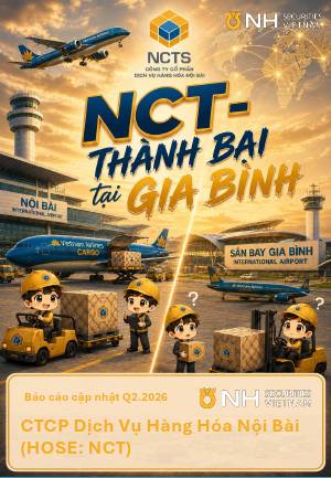 NCT: Khuyến nghị MUA với giá mục tiêu 123,456 đồng/cổ phiếu