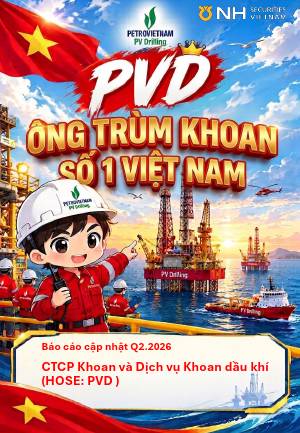PVD: Khuyến nghị  MUA với giá mục tiêu 40,588 đồng/cổ phiếu