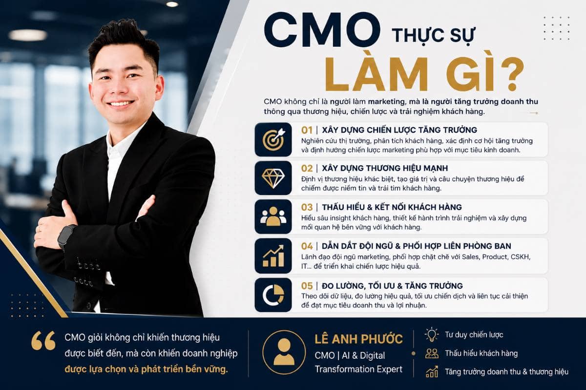 CMO thực sự làm gì?