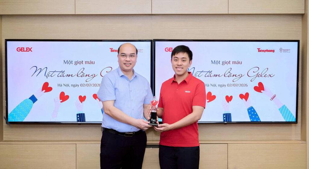 GELEX triển khai chương trình hiến máu tại 6 điểm trên toàn hệ thống