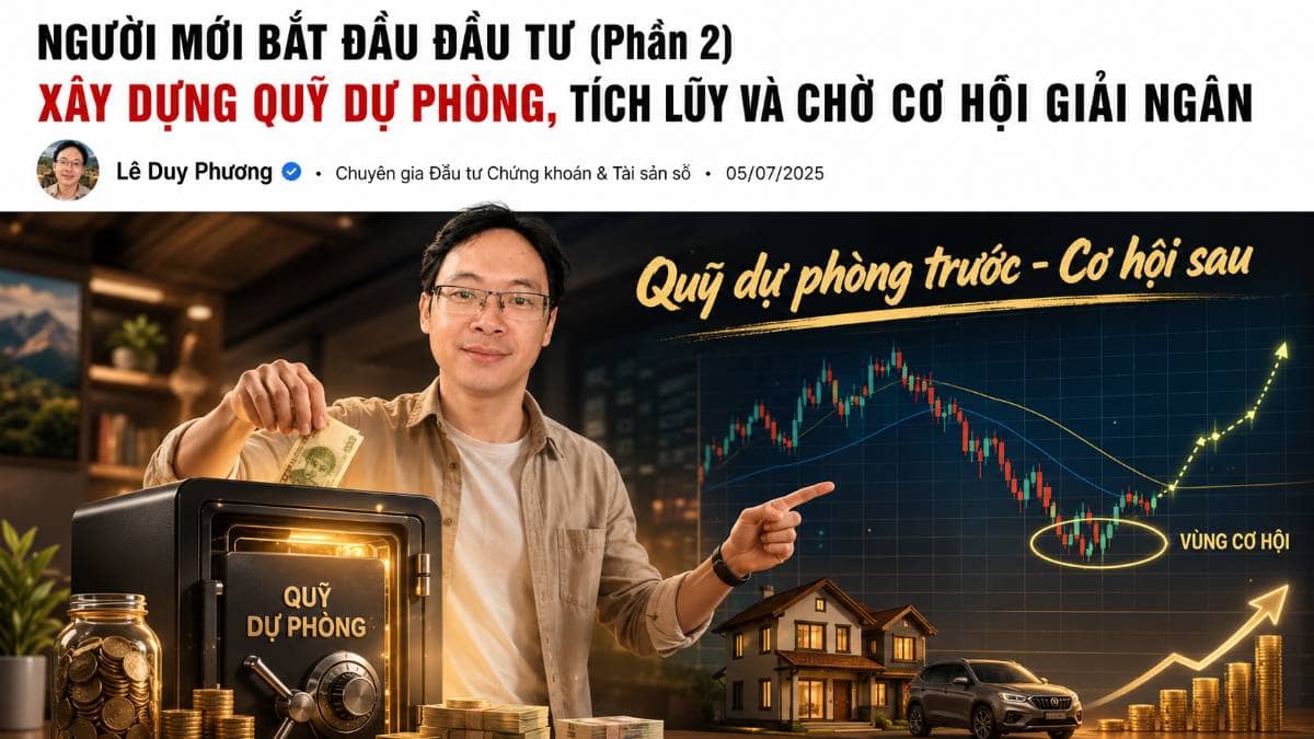 Quan điểm cá nhân: Người mới bắt đầu đầu tư cần chú ý những gì? (Phần 2)