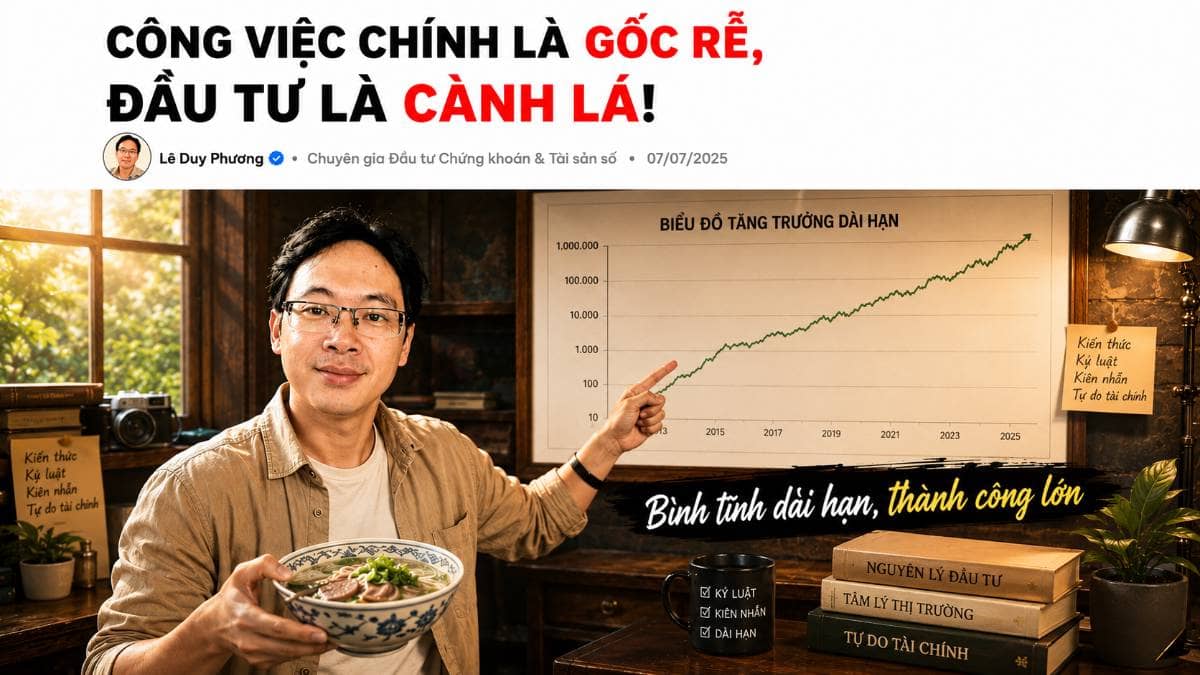 Quan điểm cá nhân: Người mới bắt đầu đầu tư cần chú ý những gì? (Phần 4)