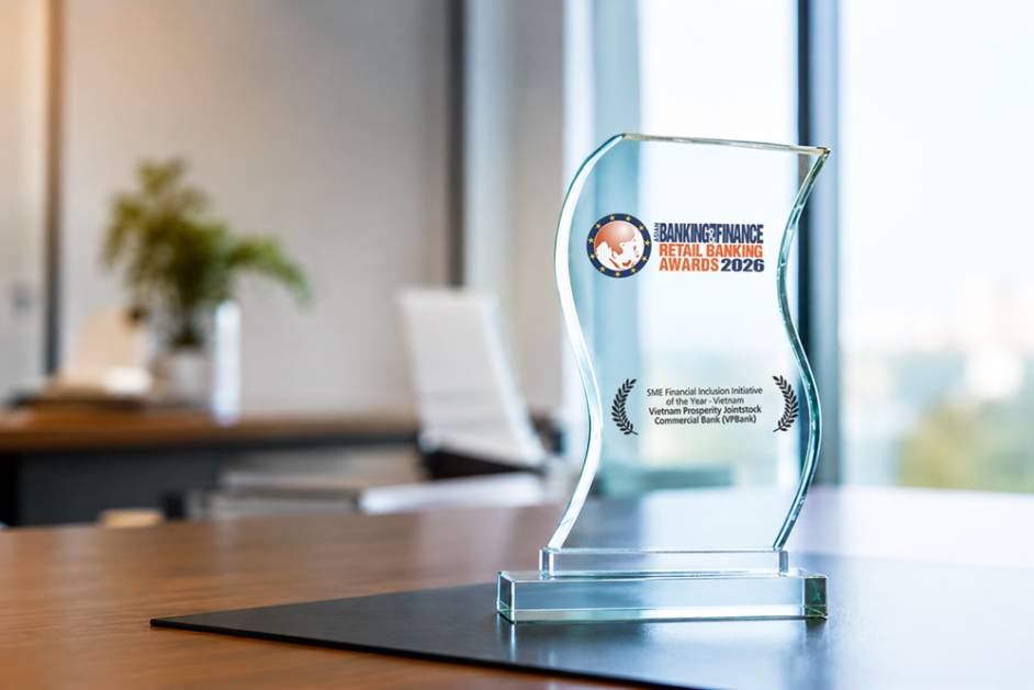 Năm thứ hai liên tiếp, VPBank SME được vinh danh tại Asian Banking & Finance Retail Banking Awards