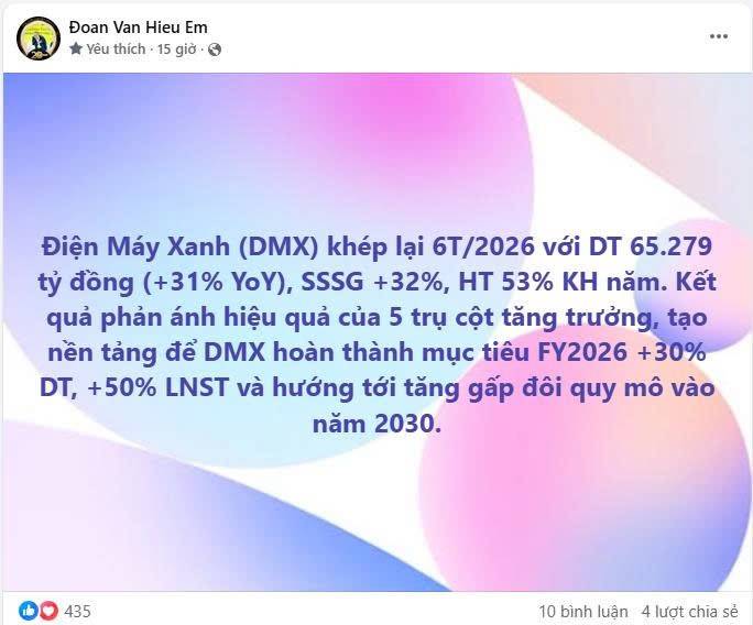 DMX - KQKD 6T/2026 - Doanh số Apple và máy lạnh bùng nổ trong dịp hè