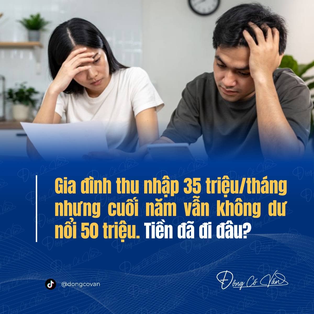 Gia đình thu nhập 35 triệu/tháng nhưng cuối năm vẫn không dư nổi 50 triệu, tiền đã đi đâu?