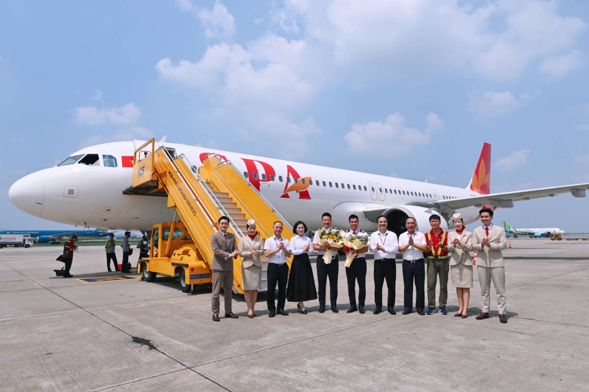 Sun PhuQuoc Airways ra mắt nhận diện tàu bay mới, đánh dấu giai đoạn phát triển tiếp theo hướng tới hãng hàng không 5 sao quốc tế