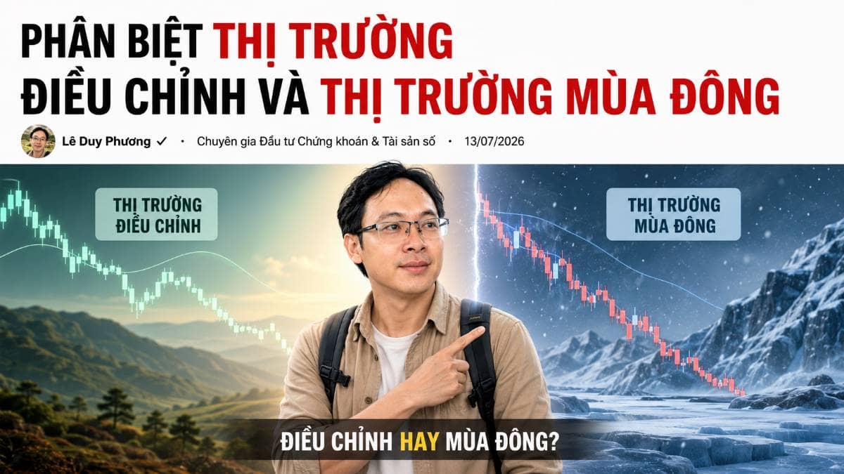 Quan điểm cá nhân: Phân biệt thị trường điều chỉnh và thị trường mùa đông