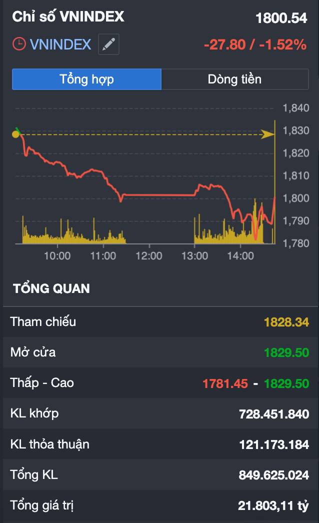 VN-Index Lao Dốc Gần 50 Điểm Rồi "Rút Chân" Ngoạn Mục: Dòng Tiền Lớn Đã Bắt Đầu Bắt Đáy Hay Đây Chỉ Là Cái Bẫy Hồi Phục?