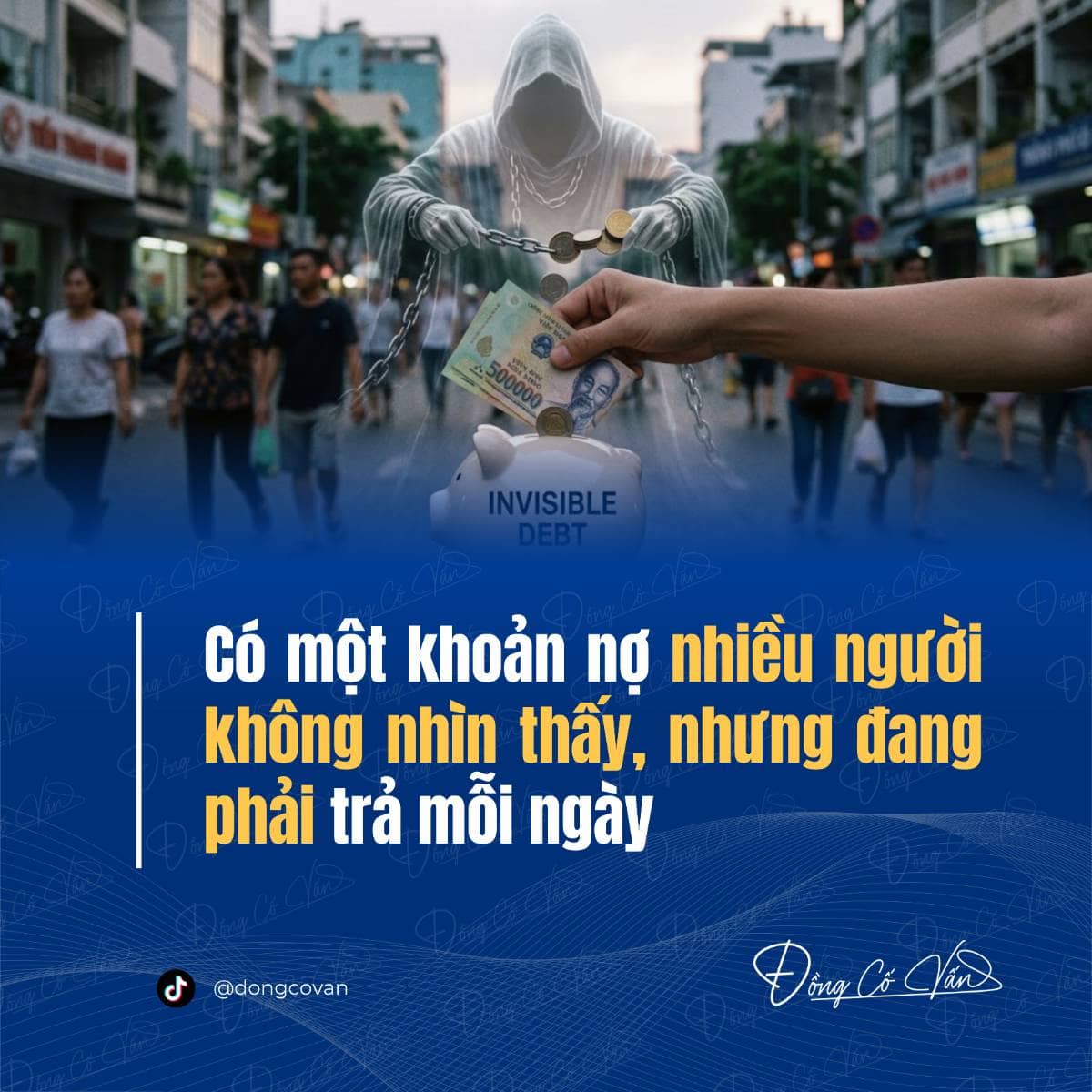 Có một khoản nợ nhiều người không nhìn thấy, nhưng đang phải trả mỗi ngày